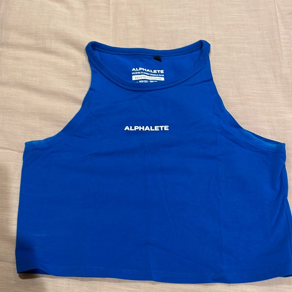 Alphalete Cropped Muscle Tee